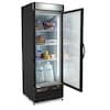 Maxx Cold Freezer 16 cu.ft., Single Door, Commercial Merchandiser, Black/Glass MXM1-16FB